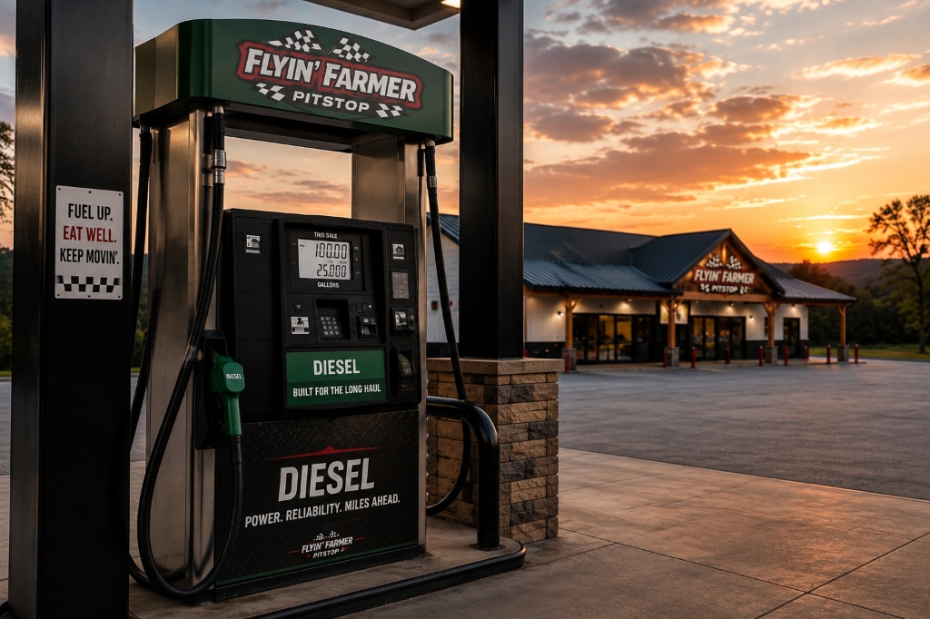 Diesel fuel pumps for trucks and equipment