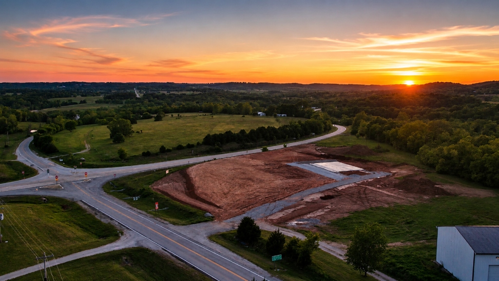 Foundation and slab progress